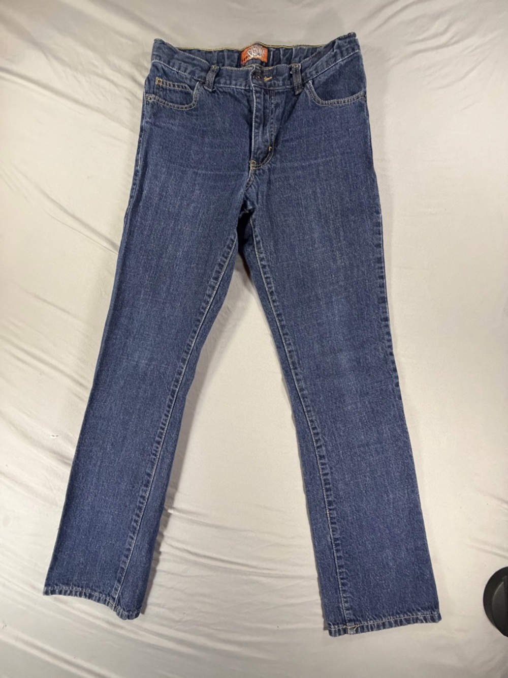 Old Navy Medium Blue Straight-Leg Women's Jeans